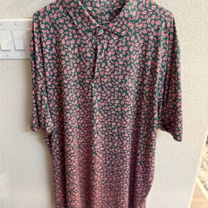 Rhoback Masters Azalea Floral Polo Shirt